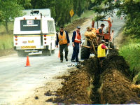 Roadside Trenching